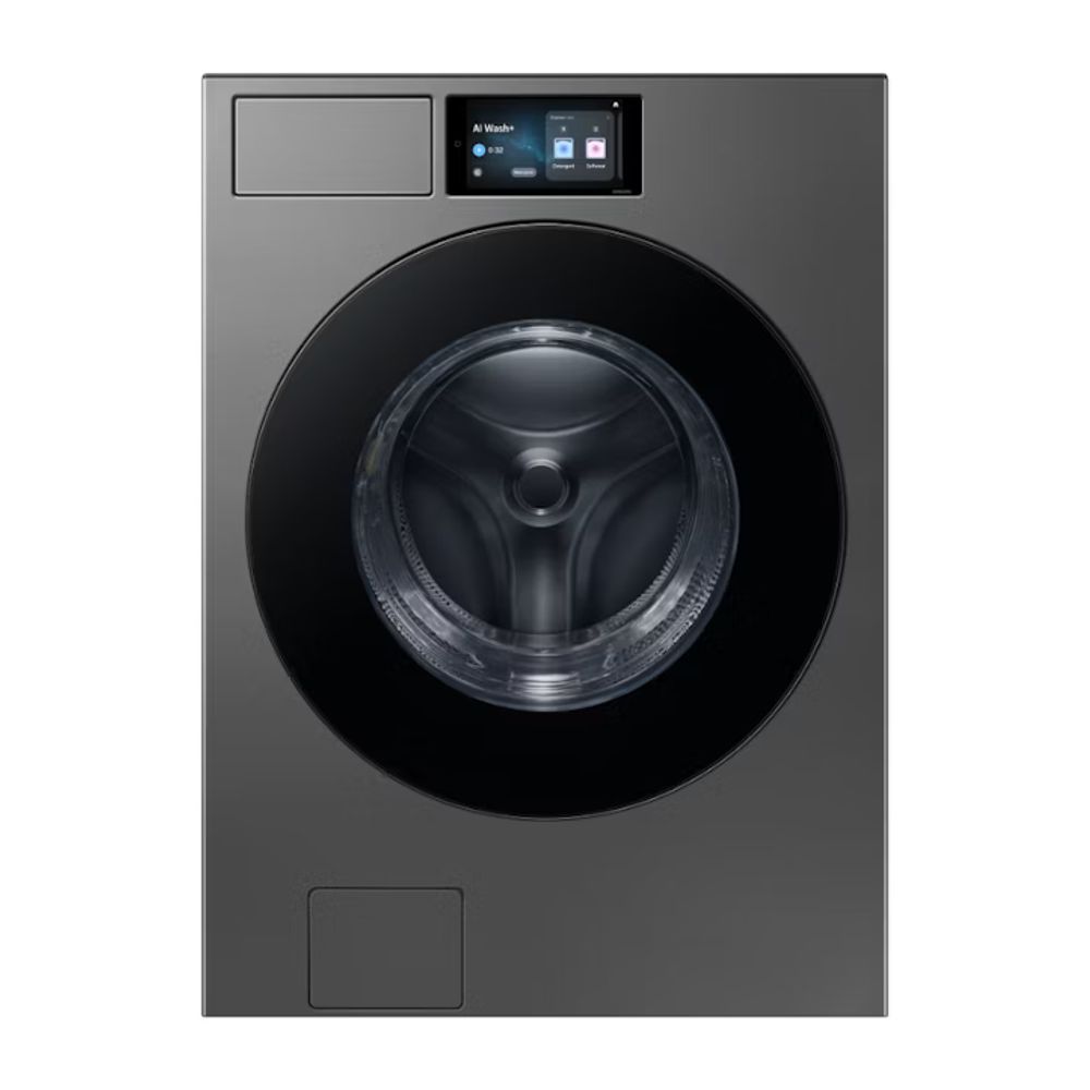 Samsung 19.5kg Bespoke AI Front Load Washer – Dark Steel WF90F19ADS