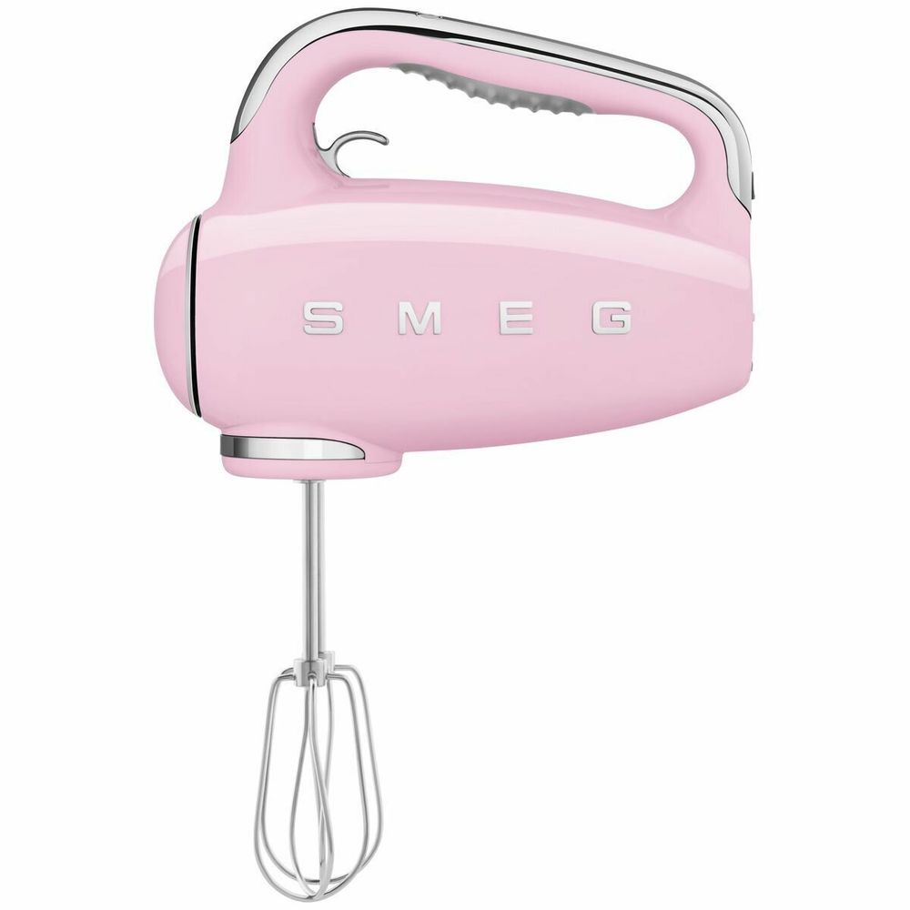 Smeg 50s Retro Style Hand Mixer Pink HMF01PKAU