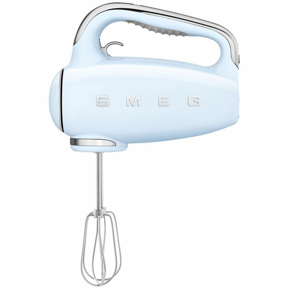 Smeg 50s Retro Style Hand Mixer Pastel Blue HMF01PBAU