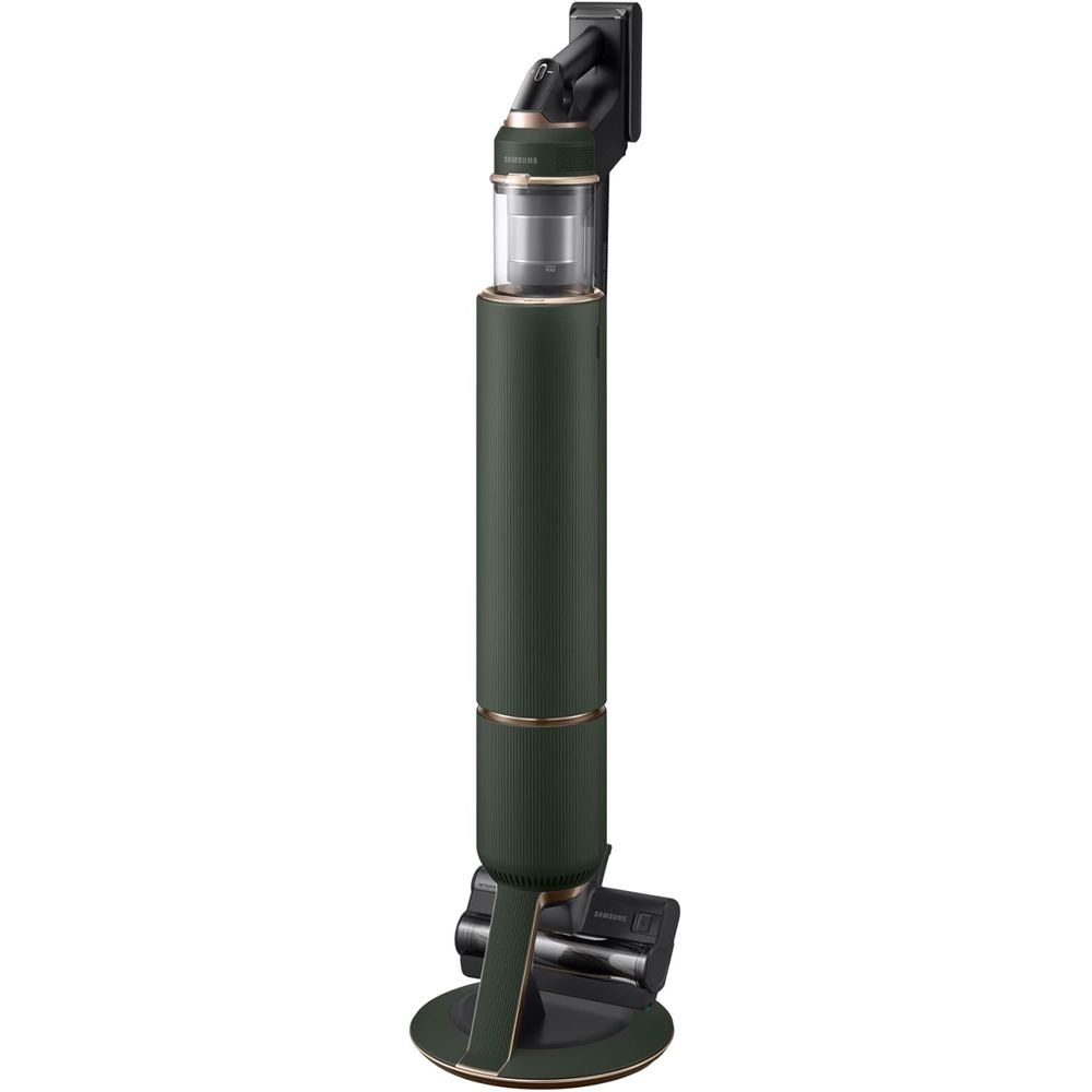 Samsung Stick Vacuum Cleaner with All-in-one Clean Station, Woody Green, Multi-layered Filtration System, VS20A95943N/SG