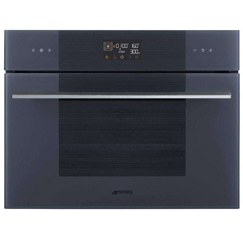 Smeg Linea Compact Speed Oven – Neptune Grey SOA4102M1G