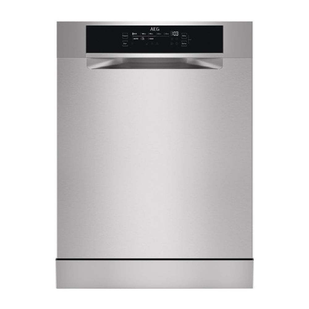 AEG 60cm Built-Under Dishwasher with ComfortLift Basket – Stainless Steel FFE93800PM