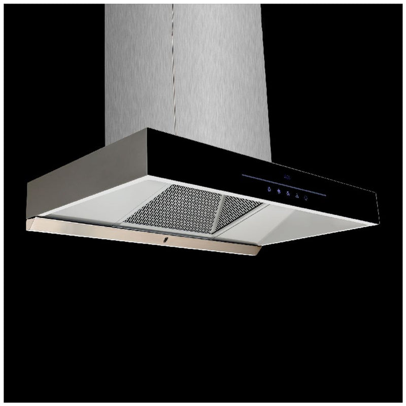 Robinhood Duke Black Box 90 cm Canopy Rangehood RHWC1600B