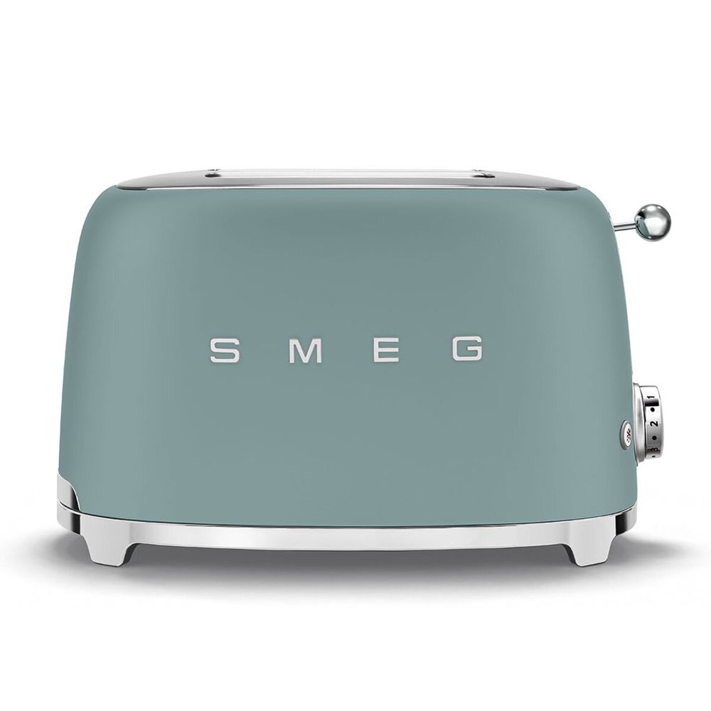 Smeg 50s Retro Style 2 Slice Toaster Emerald Green TSF01EGMAU