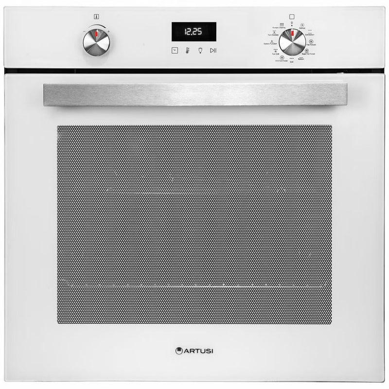 Artusi 60cm White Pyrolytic Oven CAO610WP