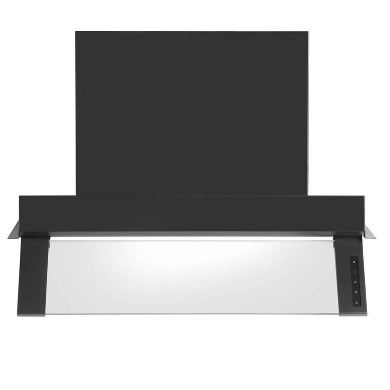 Artusi 60cm Concealed Rangehood – Matte Black WUM60B