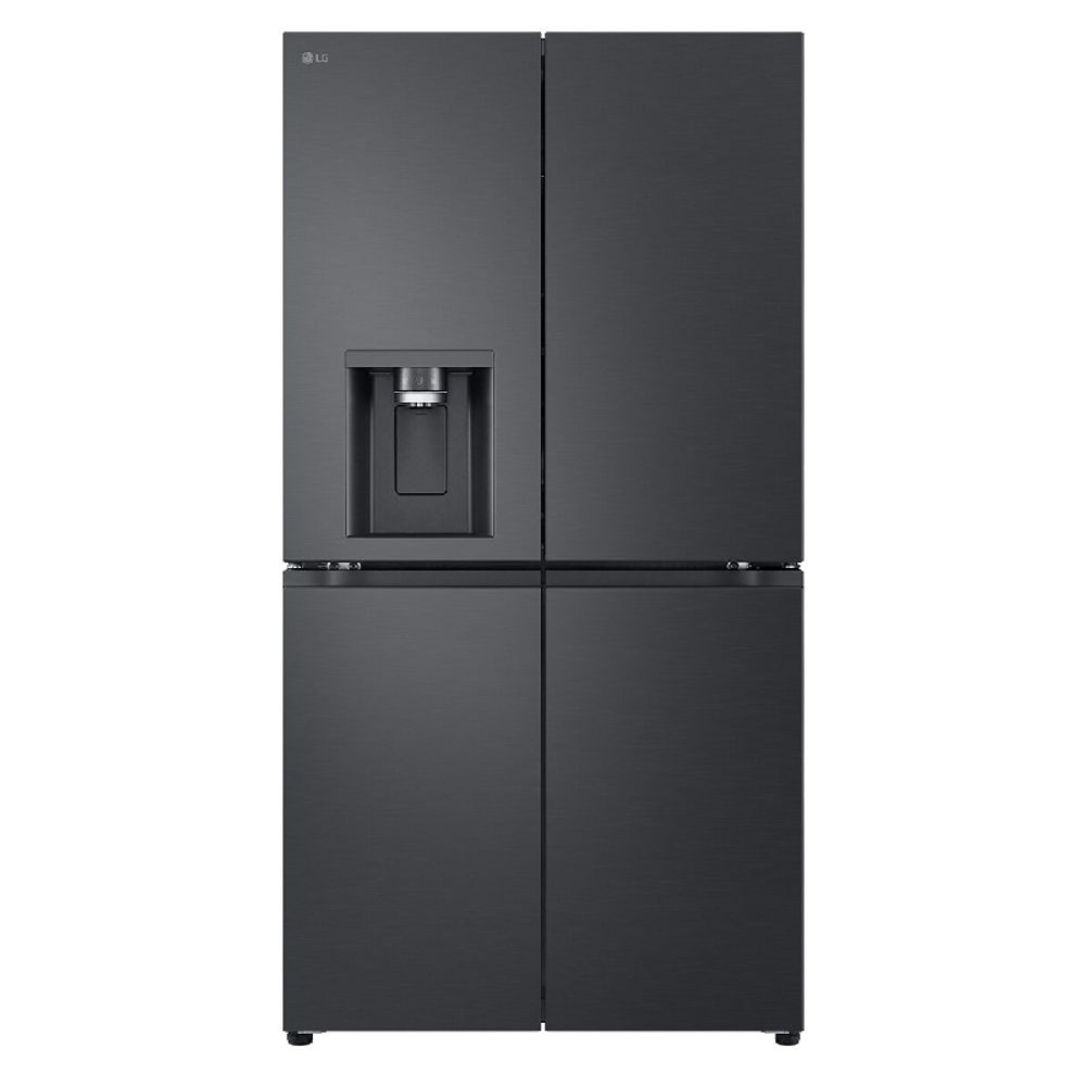 LG 637L French Door Fridge with Ice and Water Matte Black GF-L700MBL