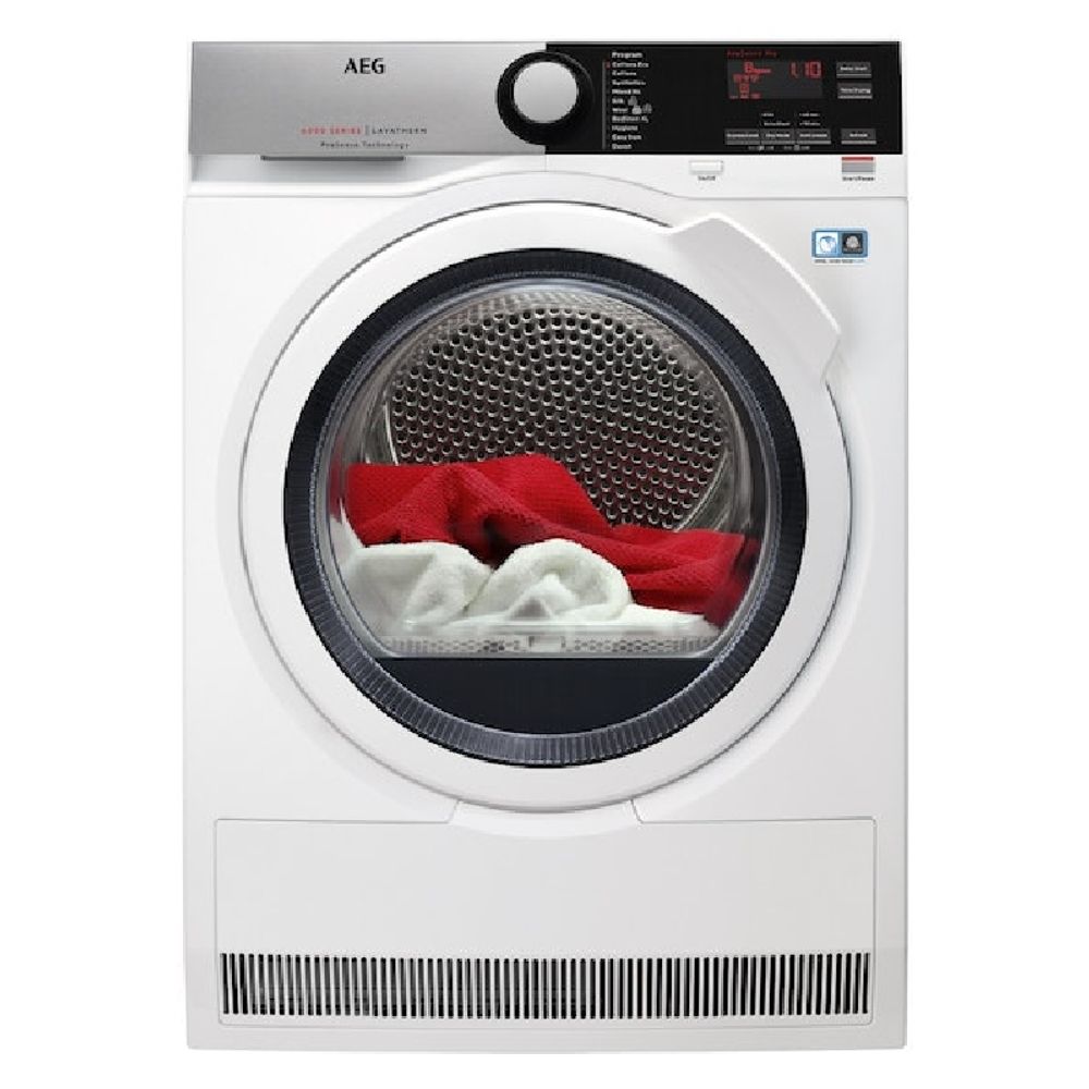 AEG 8KG 8000 SERIES HEAT PUMP DRYER WITH SENSIDRY T8DHC846C