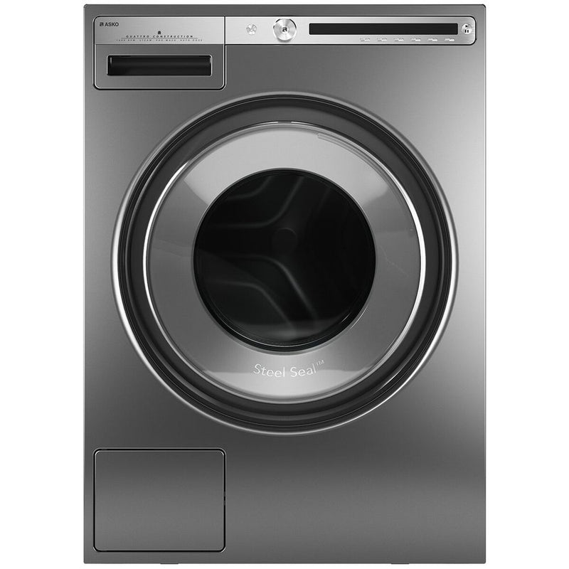 ASKO 8kg ProWash Logic Front Load Washing Machine Titanium W4086PT