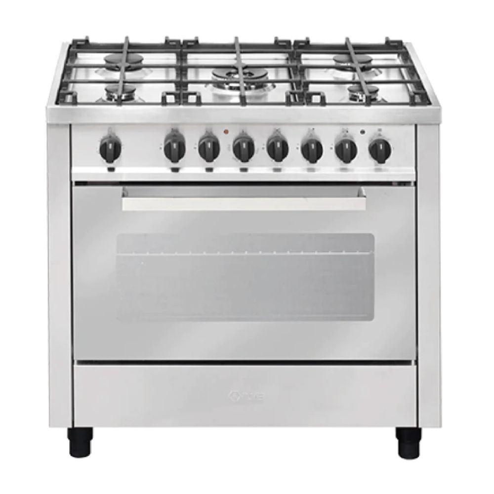 Ilve 90cm Stainless Steel Dual Fuel Freestanding Stove V09CSV/SS