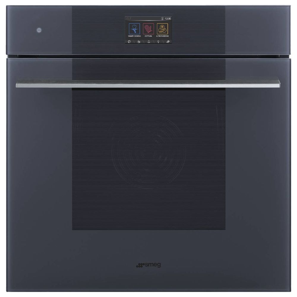 Smeg Linea 60cm Pyro Steam Oven – Neptune Grey SOPA6104S2PG
