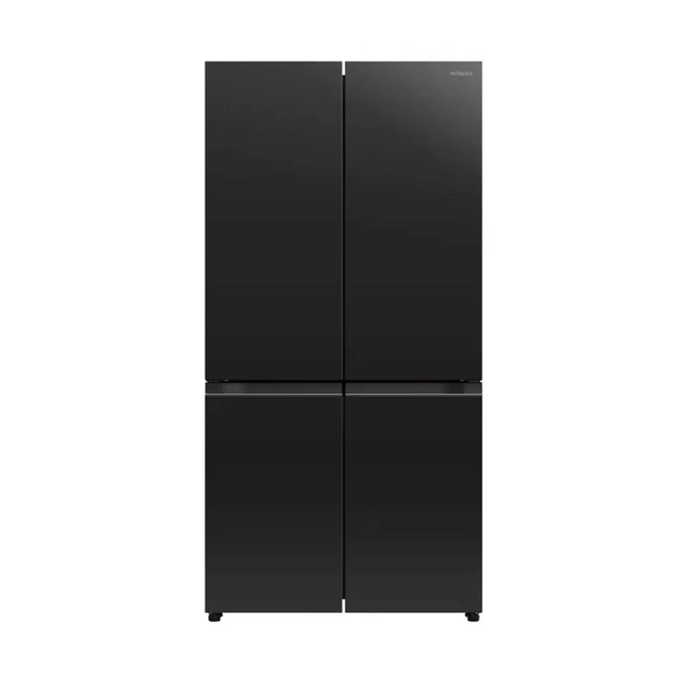 Hitachi 569L French Door Inverter Refrigerator – Glass Clear Black RWB640PT1GCK