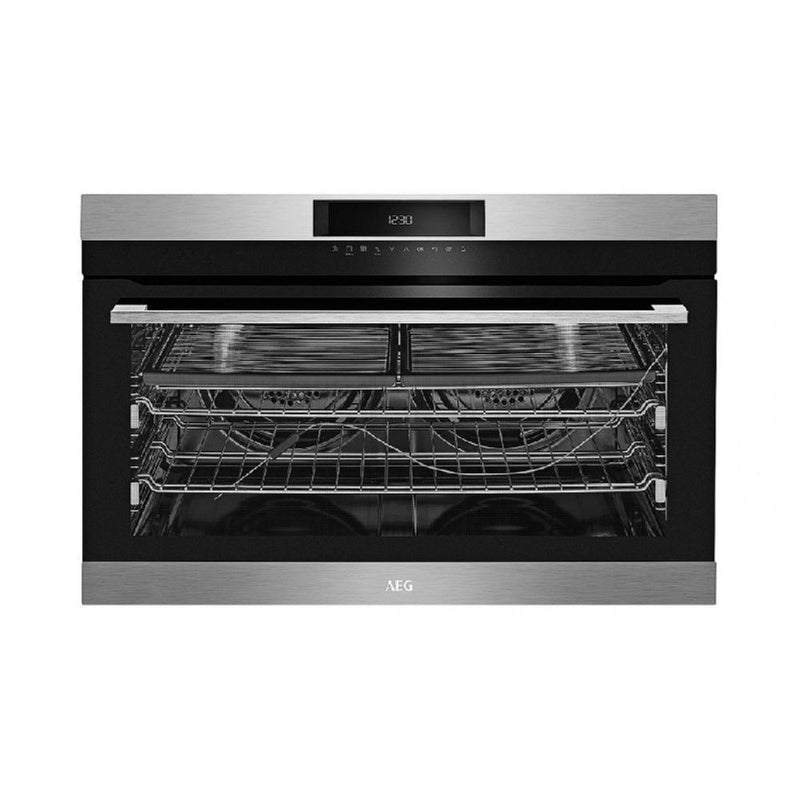AEG 90cm SenseCook PyroLuxe Oven BPK722910M