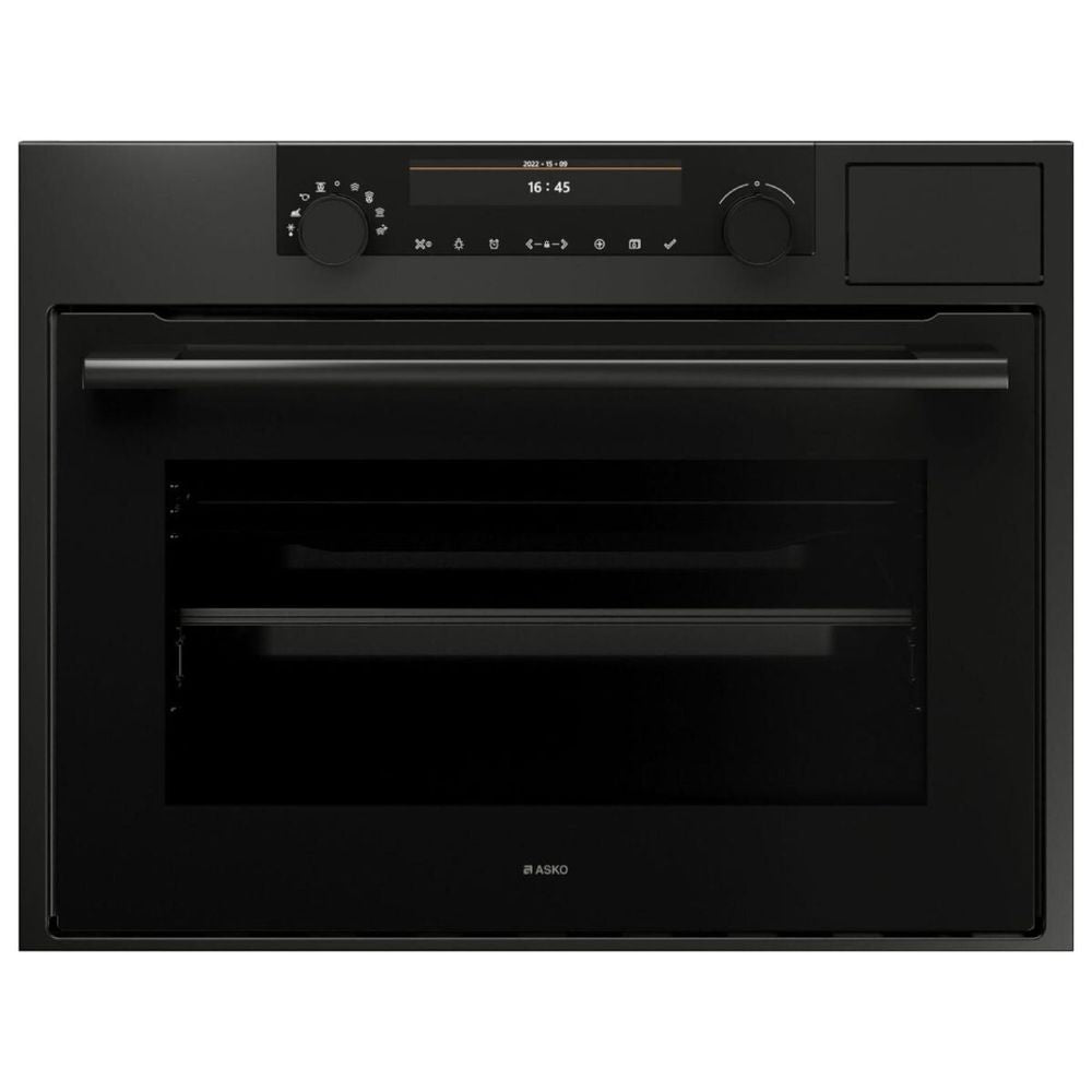 ASKO 45cm Compact Craft Combination Oven with Full Steam Graphite Black OCS8487A1