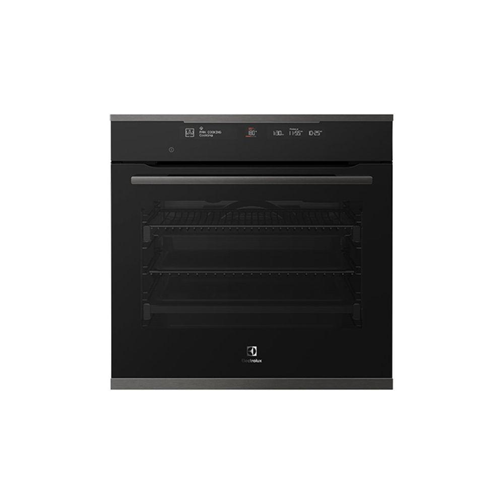 Electrolux 60cm dark multifunction pyrolytic oven EVEP616DSD