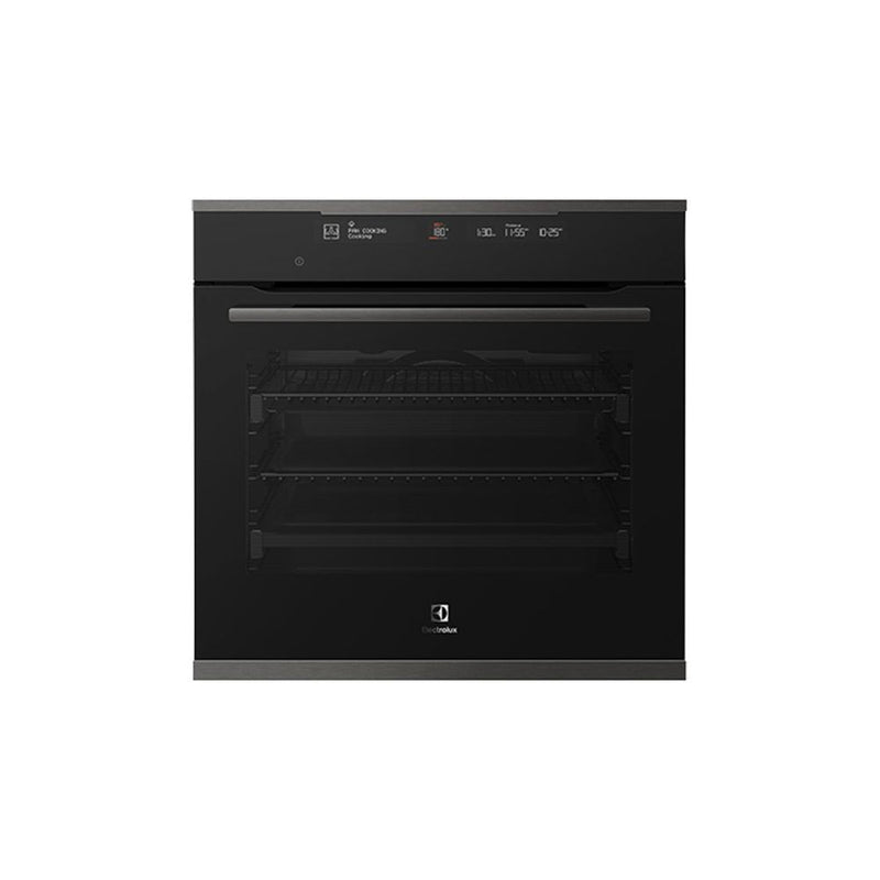 Electrolux 60cm dark multifunction pyrolytic oven EVEP616DSD