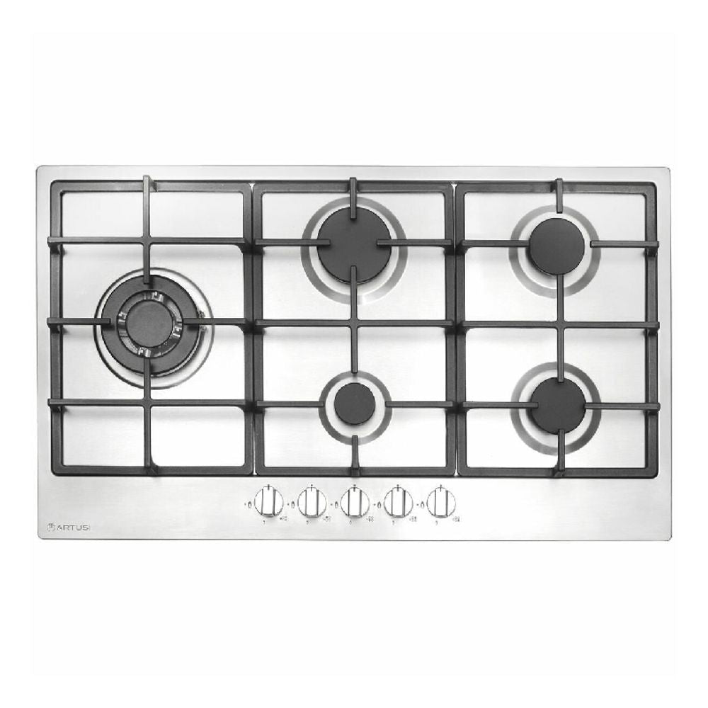 Artusi 90cm Natural Gas Cooktop CAGH95X