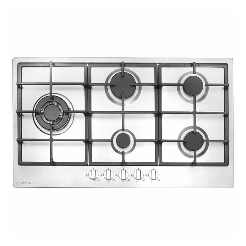 Artusi 90cm Natural Gas Cooktop CAGH95X