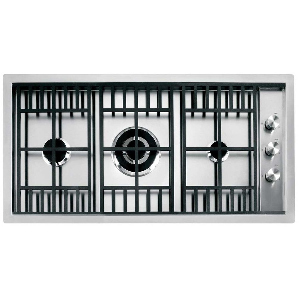 Barazza 90cm Lab Natural Gas Cooktop LABH900-3NG