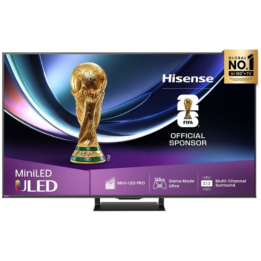 Hisense 55 Inch U7QAU ULED Mini-LED TV 55U7QAU [2025]