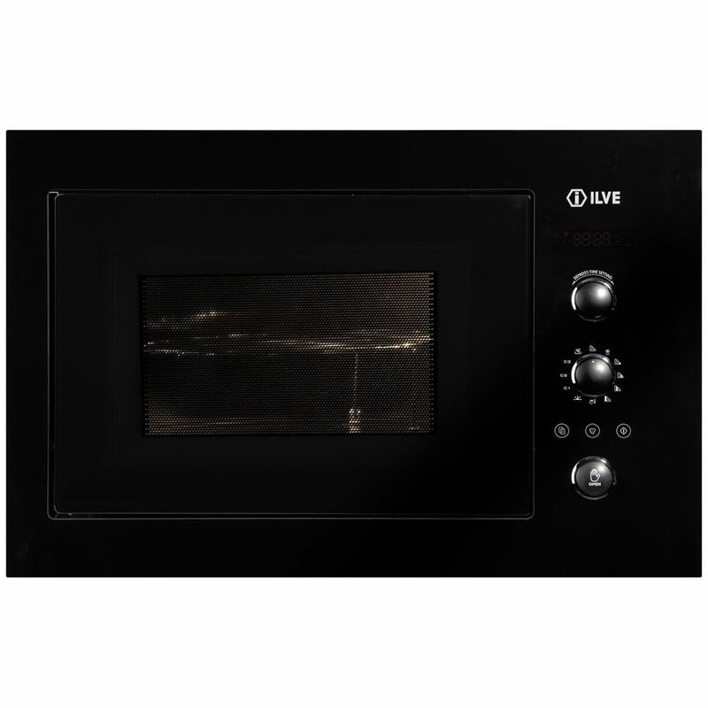 ILVE BUILT-IN MICROWAVE OVEN WITH TRIM KIT 900W IV605BV+