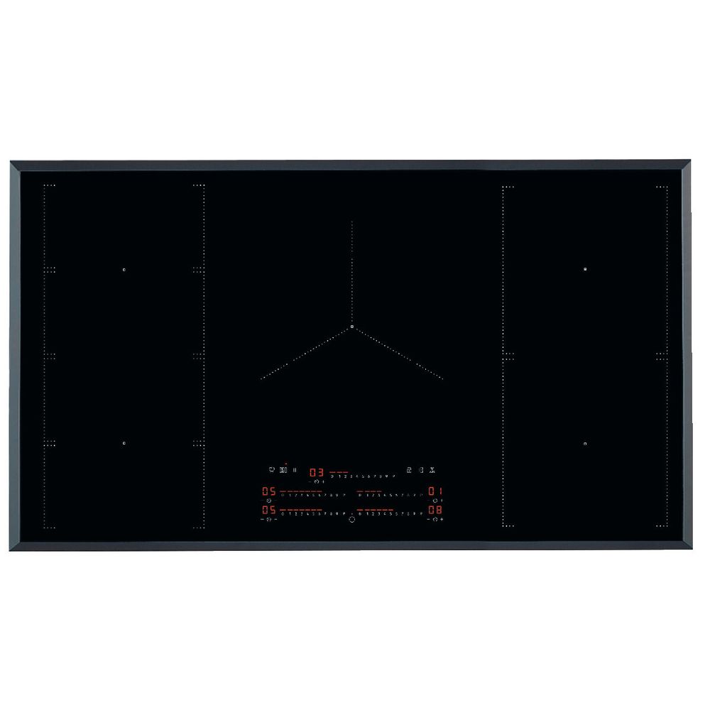 AEG 90cm Induction Cooktop with ProCook Flexibridge – Black IKE95771FB