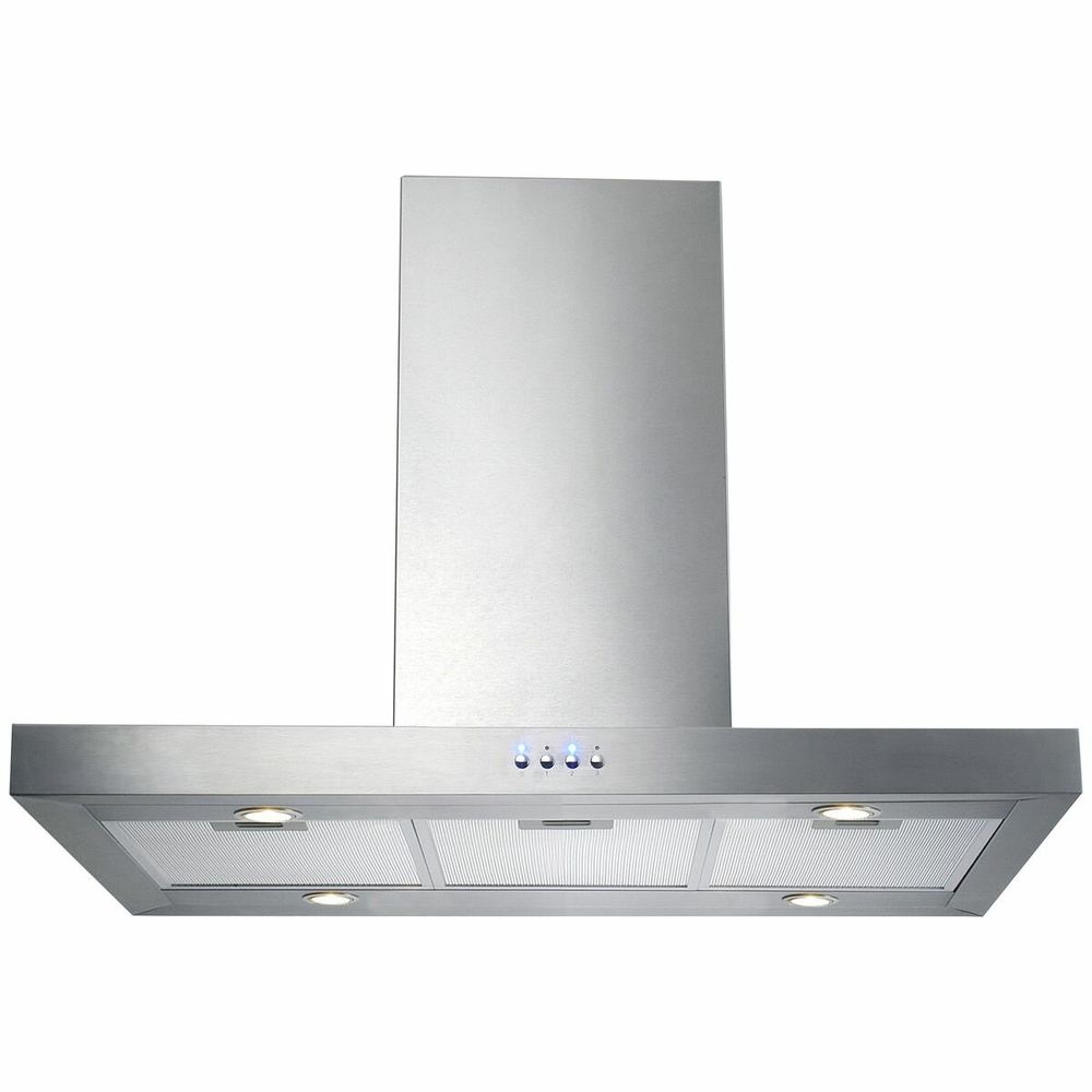 ILVE 90cm Canopy Island Rangehood ILIH900X+
