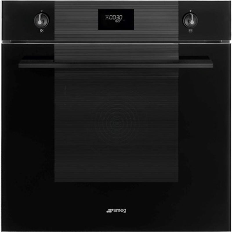 Smeg 60cm Black Linear Oven SOA6101TNO