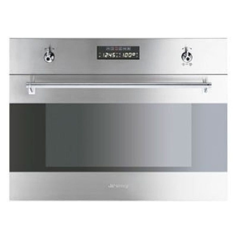 Smeg Compact Stainless Steel Steam Oven SA45VX2-