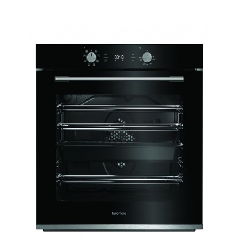 Euromaid Eclipse 600mm 8 Function Oven – Black EKD8B