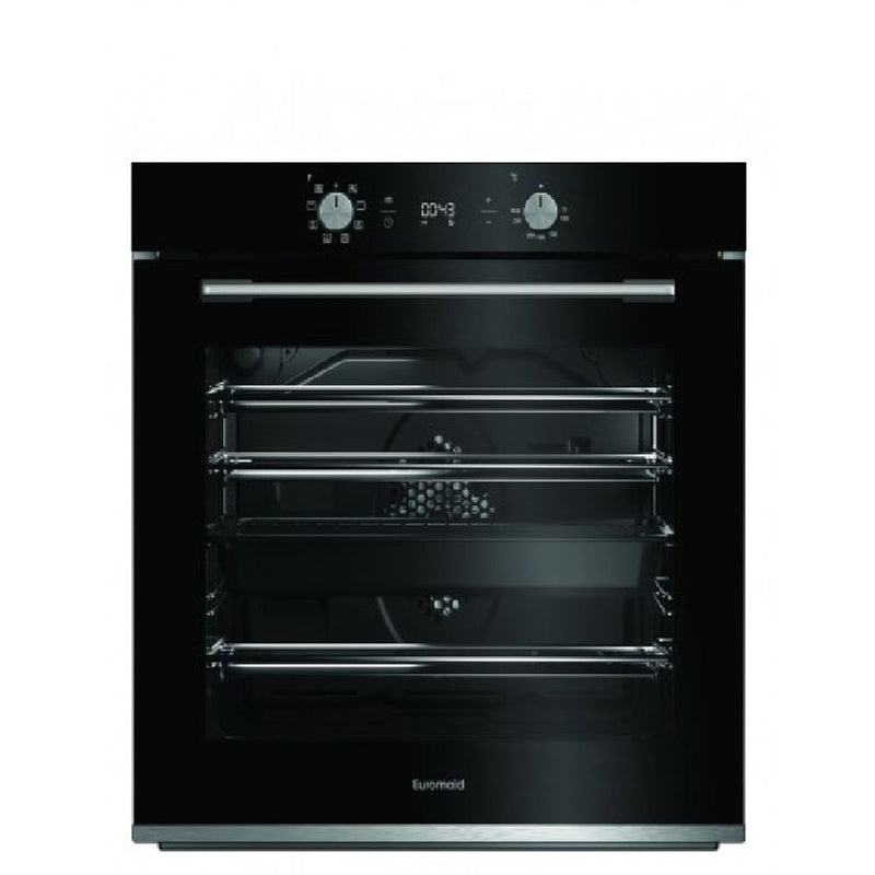 Euromaid Eclipse 600mm 8 Function Oven – Black EKD8B