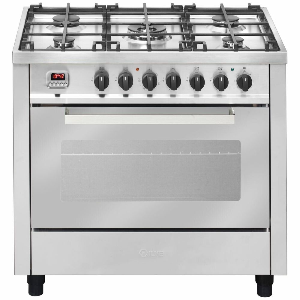 Ilve 90cm Freestanding Oven/Stove V09CSVP/SS+