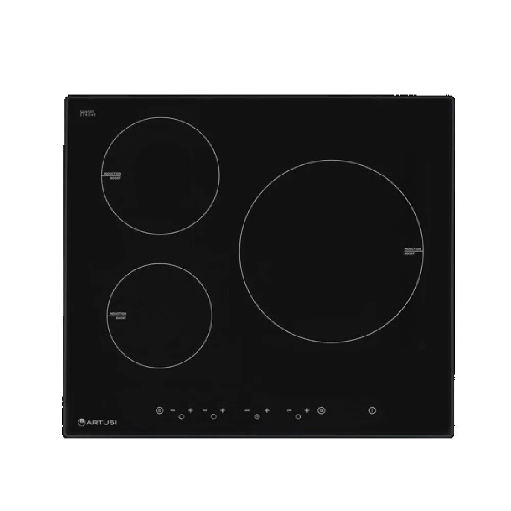 Artusi Induction 60cm Cooktop Black CAID636B