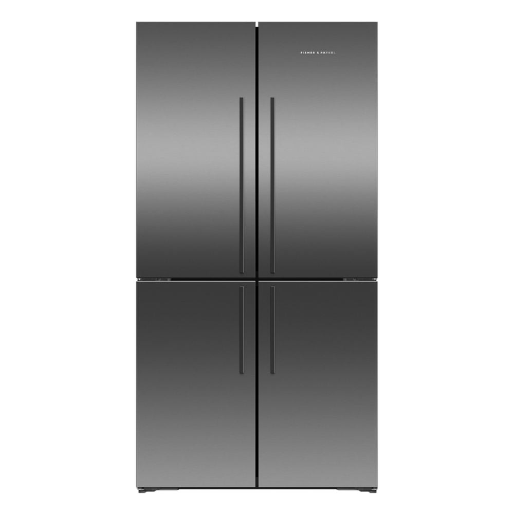 Fisher & Paykel 538L Quad Door Refrigerator – Black Stainless Steel RF605QDVB2