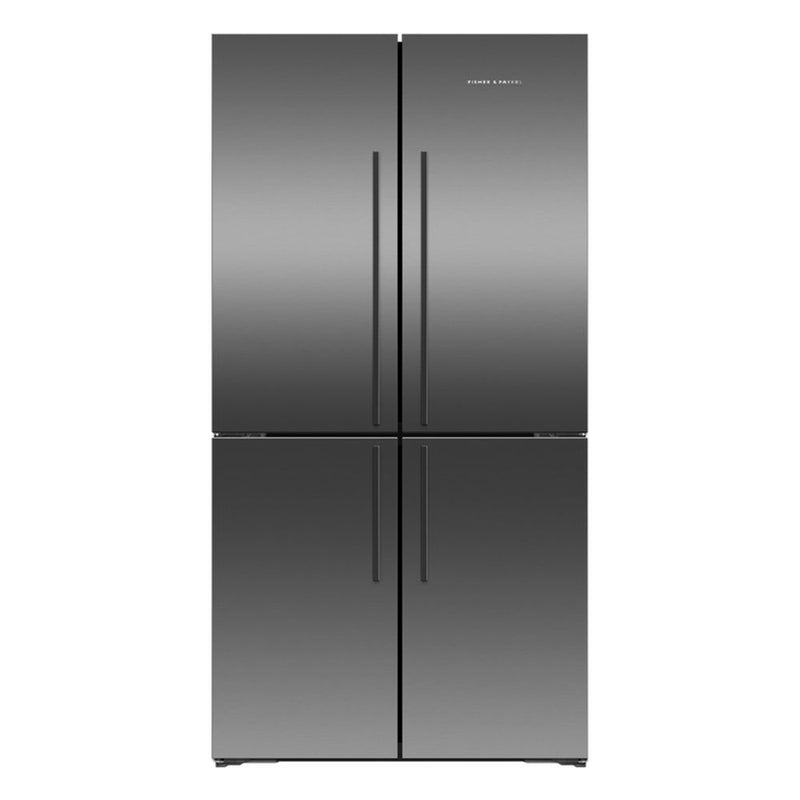 Fisher & Paykel 538L Quad Door Refrigerator – Black Stainless Steel RF605QDVB2
