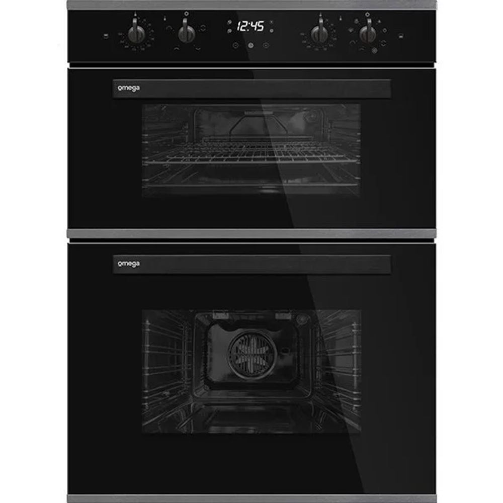 Omega 60cm 8 Function Double Oven ODO684XB