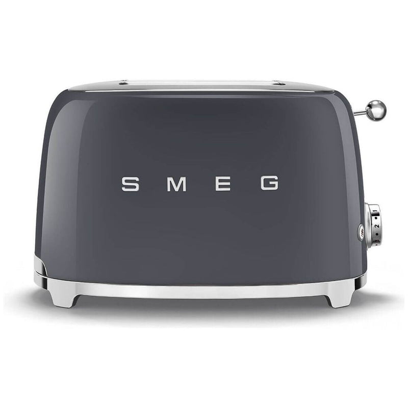 Smeg 50s Retro Style 2 Slice Toaster Slate Grey TSF01GRAU