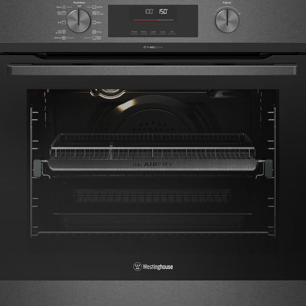 Westinghouse 60cm multi-function 10 pyrolytic oven with AirFry WVEP6716DD