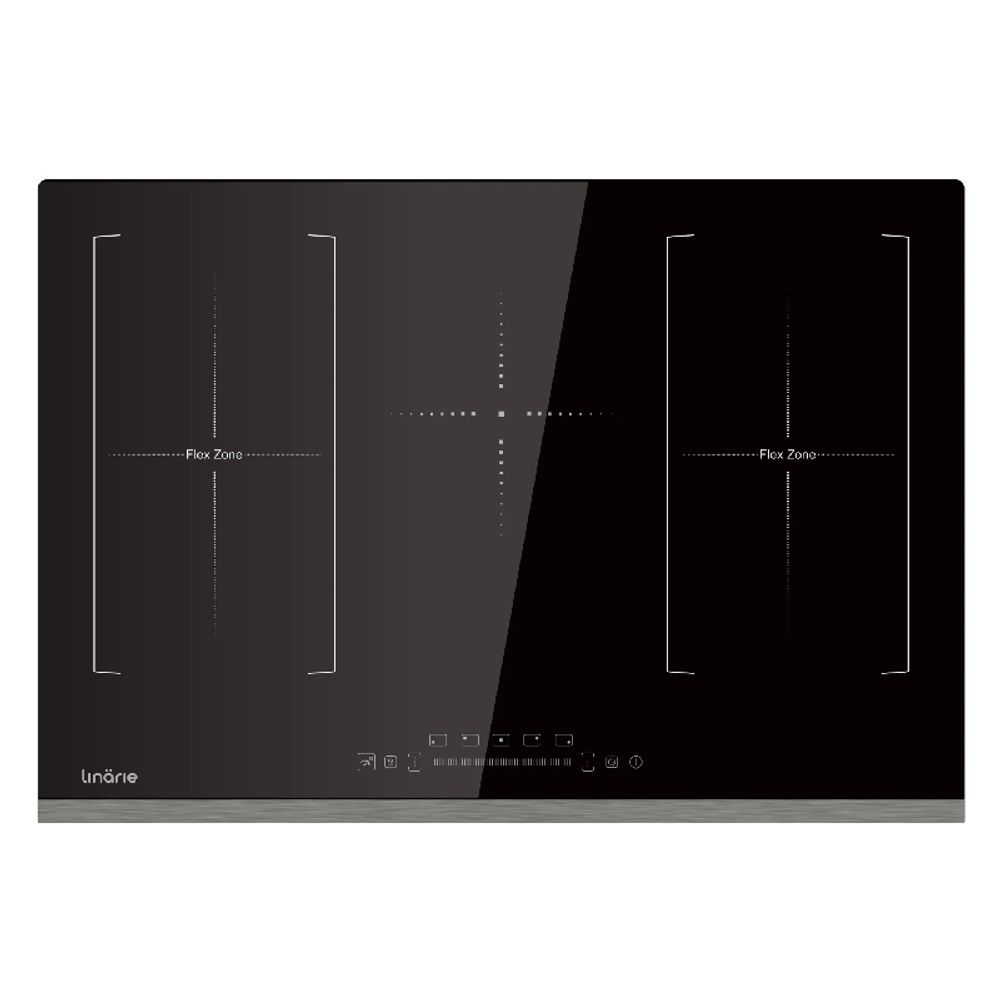 Linarie Toulouse 80cm 5 Zone Induction Cooktop with Double Flex Zone LS80I2F1Z