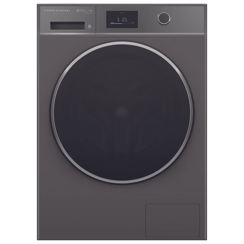 Fisher & Paykel Series 11 11kg Front Load Washing Machine with ActiveIntelligence and Steam Care Graphite WH1160HG1