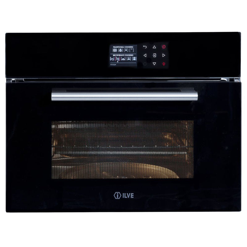 ILVE 60CM COMPACT BUILT-IN COMBI-MICROWAVE OVEN ILCM45BV+