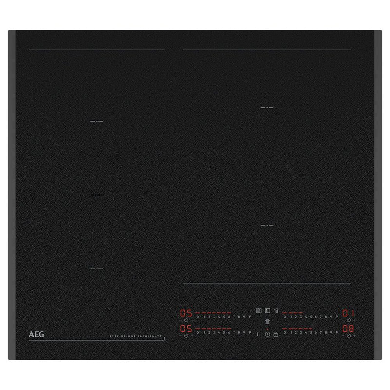 AEG 60cm 6000 Series SaphirMatt Induction Cooktop with FlexiBridge NII64G00FZ
