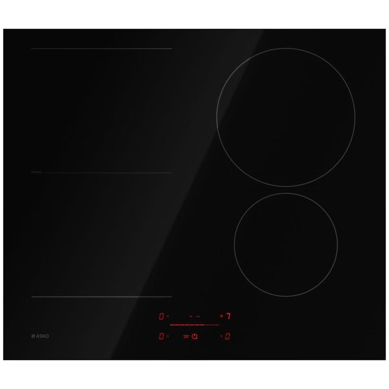 ASKO 60cm 4 Zone Bridge Induction Cooktop – Black HI2642FBG1