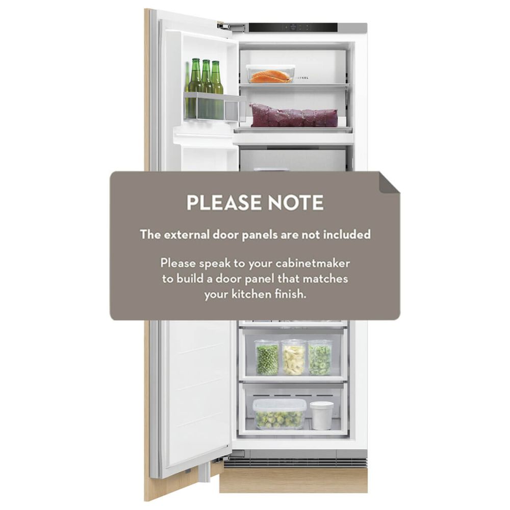 Fisher & Paykel Series 9 303L Integrated Triple Zone Freezer with Ice RS6019F3LJ1
