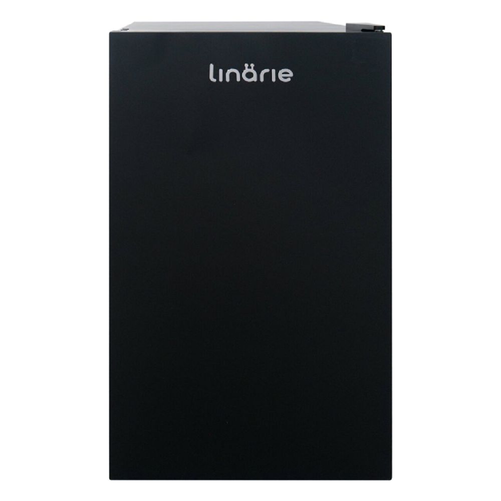 Linarie 91L Huez Black Glass Mini Fridge LK90TTBG