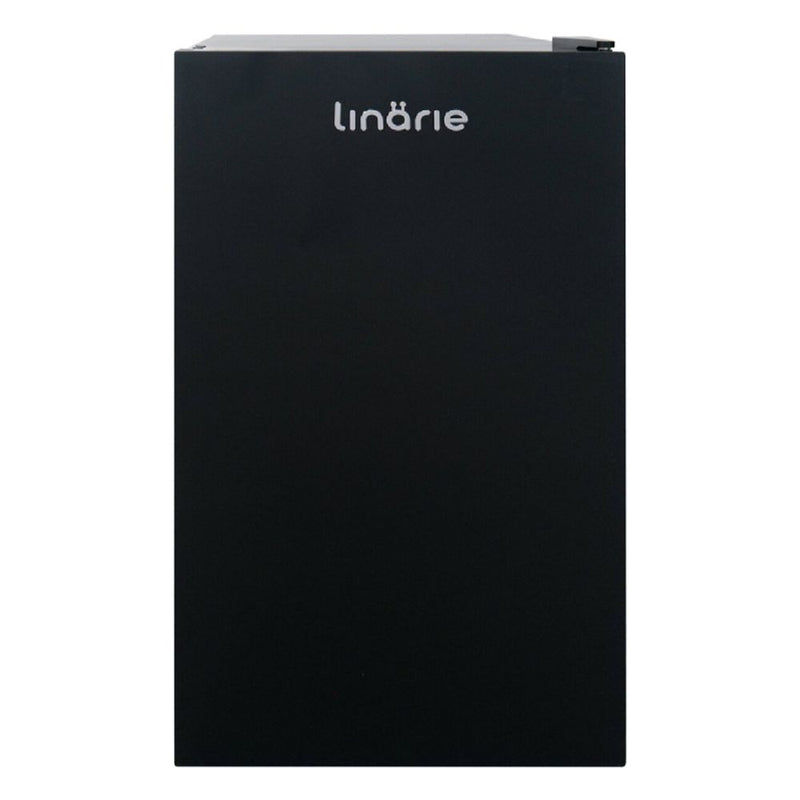 Linarie 91L Huez Black Glass Mini Fridge LK90TTBG