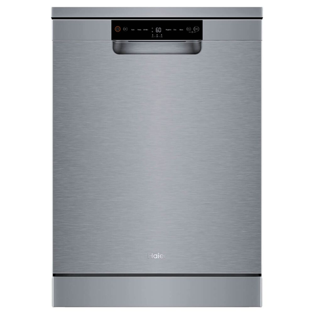 Haier 60cm 300 Series Freestanding Dishwasher Satina HDW13F0PS1