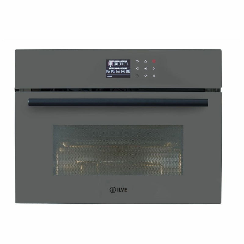 ILVE 60CM GRIGIO LUSSO COMPACT COMBI-MICROWAVE OVEN ILCM45GV+