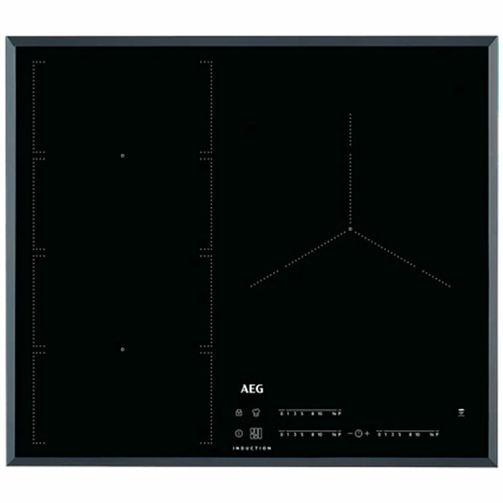 AEG 60CM 3 ZONE INDUCTION COOKTOP – BLACK IKE63471FB