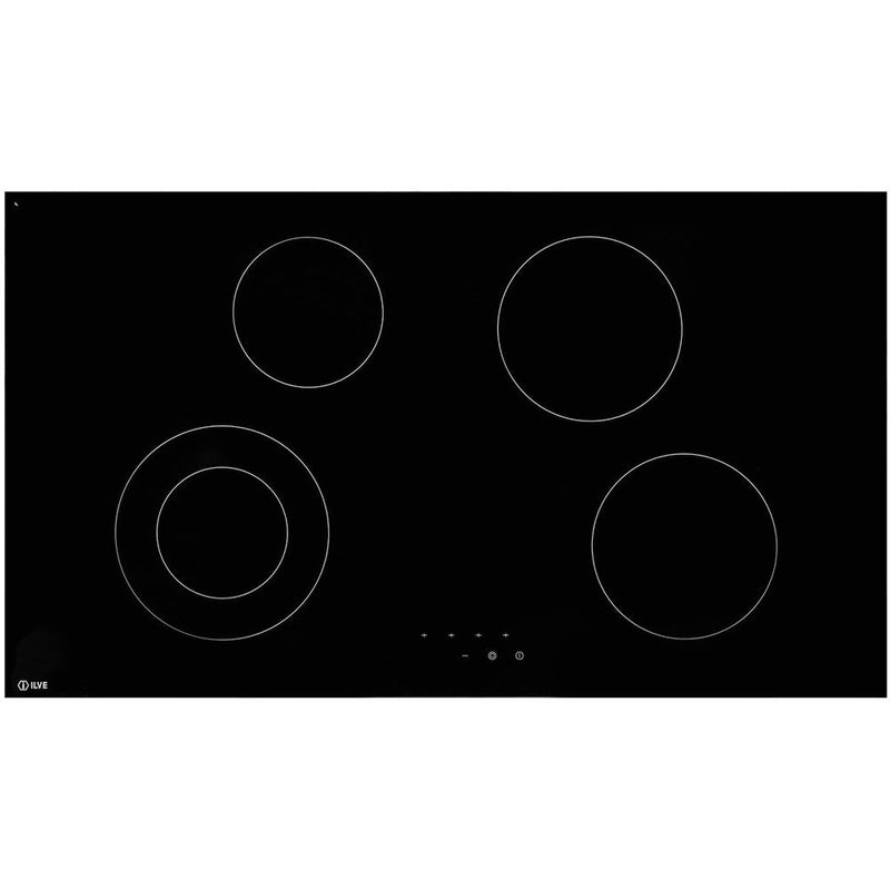 Ilve 90cm Ceramic Electric Cooktop ILCC96B
